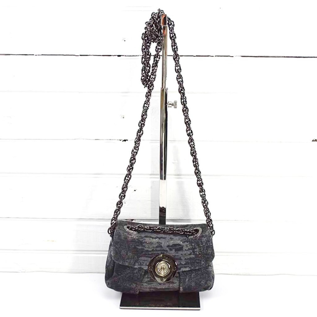 Henri Bendel 'Milliner' Mini Lizard Bag #186-1